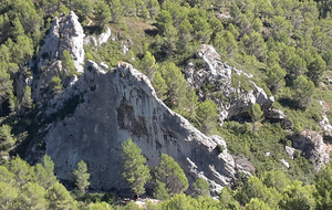 Allauch-La Fève : Mont-Julien-Bau de l'Aigle-Vallon de la Vache    Michel Rondet