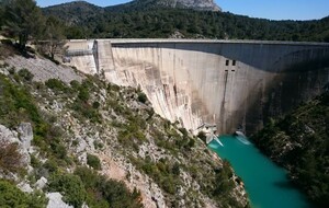 Sainte Victoire - Plan de l'Anchoix barrages Bimon et Toscan